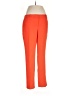 Tommy Hilfiger 100% Polyester Solid Orange Dress Pants Size 6 - photo 1