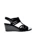 Anne Klein Black Wedges Size 7 1/2 - photo 1