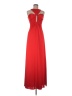 Et Ochs 100% Polyester Red Cocktail Dress Size 6 - photo 1