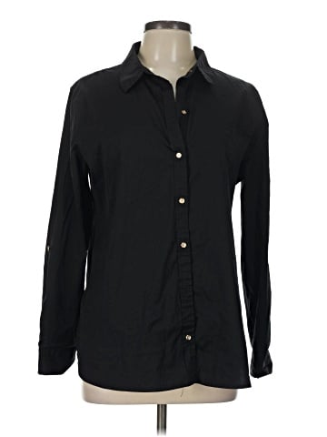 Charter Club Long Sleeve Button-Down Shirt (view 1)