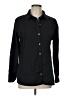 Charter Club Black Long Sleeve Button-Down Shirt Size 12 - photo 1