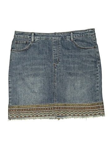 Tribal Jeans Skort (view 1)