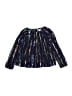 Crewcuts Blue Black Long Sleeve Blouse Size M (kids) - photo 1