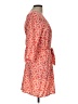 Escapada Print Orange Casual Dress Size L - photo 4