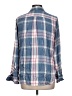 Woolrich 100% Rayon Plaid Blue Long Sleeve Button-Down Shirt Size L - photo 2