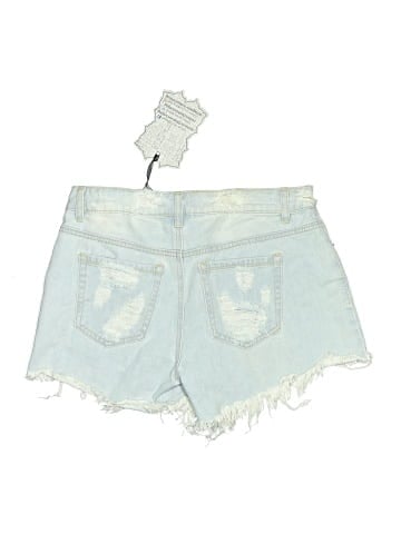 Hot Kiss Denim Shorts (view 2)