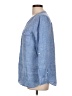 Talbots 100% Linen Blue Long Sleeve Blouse Size L - photo 5