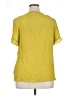 Zac & Rachel Yellow Short Sleeve Blouse Size 1X - photo 2
