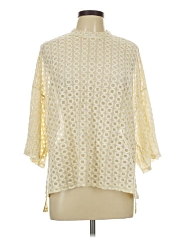 Comme Toi 3/4 Sleeve Blouse (view 1)