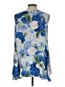 CeCe 100% Polyester Blue Casual Dress Size L - photo 2