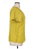 Zac & Rachel Yellow Short Sleeve Blouse Size 1X - photo 4