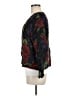Chico's Design 100% Silk Floral Green Jacket Size Med (1) - photo 5