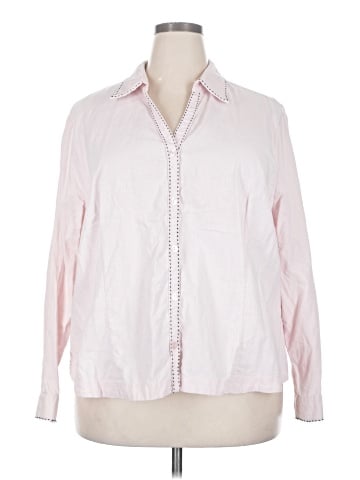 Cj Banks Long Sleeve Blouse (view 1)
