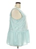 Daisy Fuentes Teal Sleeveless Blouse Size 2X - photo 4