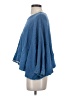 Drifter 100% Cotton Blue Poncho Size XS - photo 5