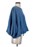 Drifter 100% Cotton Blue Poncho Size XS - photo 4