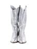 Shein Silver Boots Size 7 - photo 2