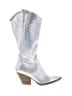 Shein Silver Boots Size 7 - photo 1