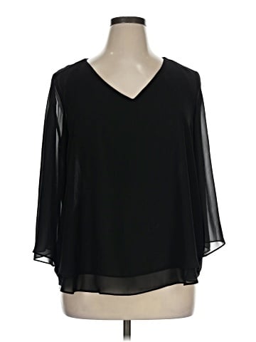 Jennifer Lopez 3/4 Sleeve Blouse (view 1)