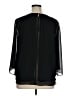 Jennifer Lopez 100% Polyester Black 3/4 Sleeve Blouse Size XL - photo 2