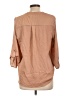 Olive and Oak 100% Polyester Tan 3/4 Sleeve Blouse Size L - photo 2