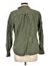 Talbots 100% Cotton Green Long Sleeve Blouse Size L - photo 2