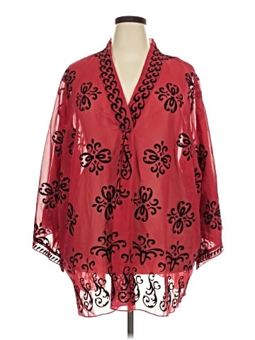 Denim 24/7 3/4 Sleeve Blouse (view 1)
