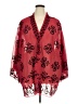 Denim 24/7 100% Polyester Red 3/4 Sleeve Blouse Size 32W - photo 1