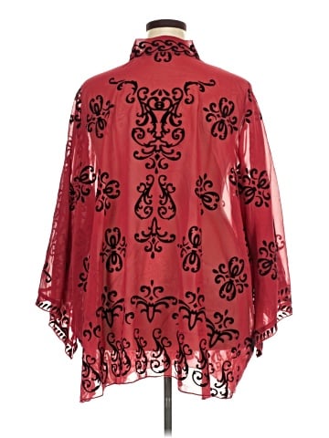 Denim 24/7 3/4 Sleeve Blouse (view 2)