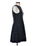 Theory Chevron-herringbone Gray Casual Dress Size S - photo 4