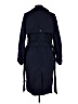 Gap 100% Cotton Blue Trenchcoat Size Med Petite - photo 2