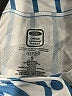 Ford Stripes Blue Short Sleeve Blouse Size S - photo 6