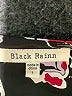Black Rainn 100% Polyester Floral Black 3/4 Sleeve Blouse Size L - photo 7