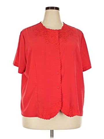 Claudia Richard Short Sleeve Blouse (view 1)