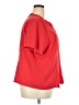 Claudia Richard 100% Polyester Red Short Sleeve Blouse Size 24 - photo 4