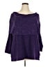 Jaclyn Smith Purple 3/4 Sleeve Top Size 3X - photo 1