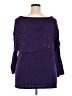 Jaclyn Smith Purple 3/4 Sleeve Top Size 3X - photo 2