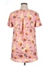 Bobeau Floral Pink Short Sleeve T-Shirt Size XL - photo 2