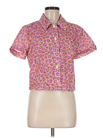 Liberty Art Fabrics for J.Crew Short Sleeve Button-Down Shirt (view 1)