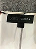 Zara Stripes White Cocktail Dress Size M - photo 4