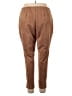 Zac & Rachel Solid Brown Casual Pants Size XL - photo 2