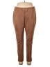 Zac & Rachel Solid Brown Casual Pants Size XL - photo 1