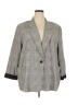 Willow Bay Checkered-gingham Gray Blazer Size 3X - photo 1