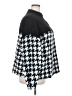 Como Blu 100% Polyester Houndstooth Black Pullover Sweater Size 2X - photo 4