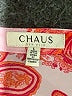 Chaus 100% Polyester Paisley Pink 3/4 Sleeve Blouse Size L - photo 7