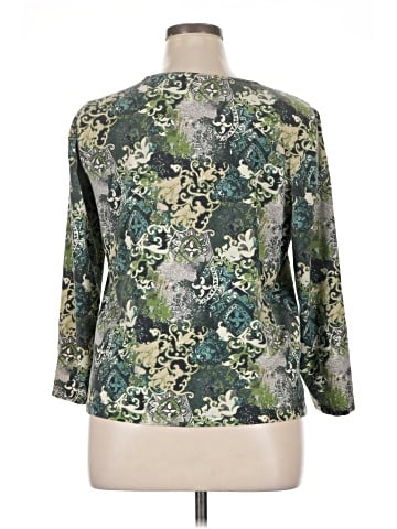 Cj Banks 3/4 Sleeve Top (view 2)