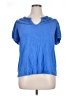 Chico's Blue Short Sleeve Top Size XL (3) - photo 1