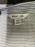Old Navy 100% Cotton Stripes Blue Long Sleeve Button-Down Shirt Size Lg Petite - photo 7