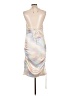 Fashion Nova 100% Polyester Tie-dye Silver Cocktail Dress Size L - photo 2