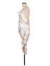 Fashion Nova 100% Polyester Tie-dye Silver Cocktail Dress Size L - photo 5